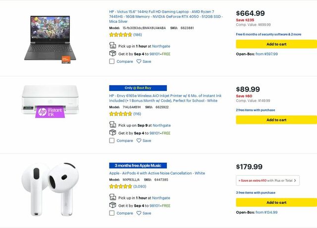 Catalogue Best Buy from 09/01/2025