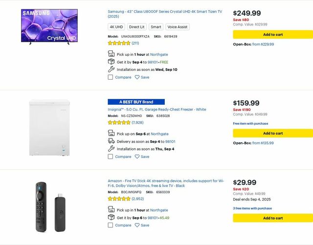 Catalogue Best Buy from 09/01/2025