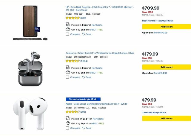 Catalogue Best Buy from 09/01/2025