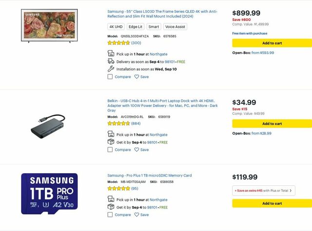 Catalogue Best Buy from 09/01/2025