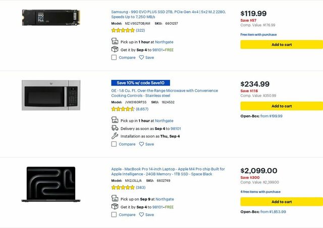 Catalogue Best Buy from 09/01/2025