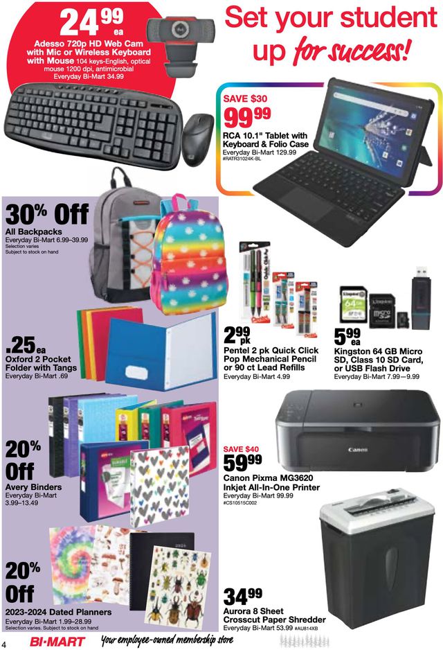 Catalogue Bi-Mart from 08/29/2023