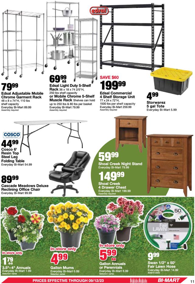 Catalogue Bi-Mart from 08/29/2023