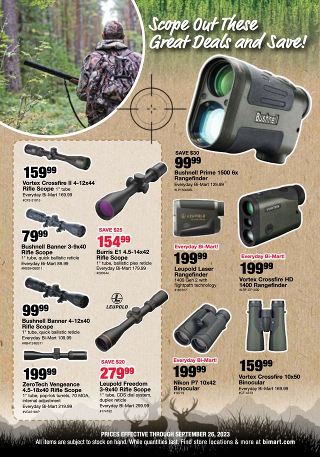 Catalogue Bi-Mart from 09/12/2023