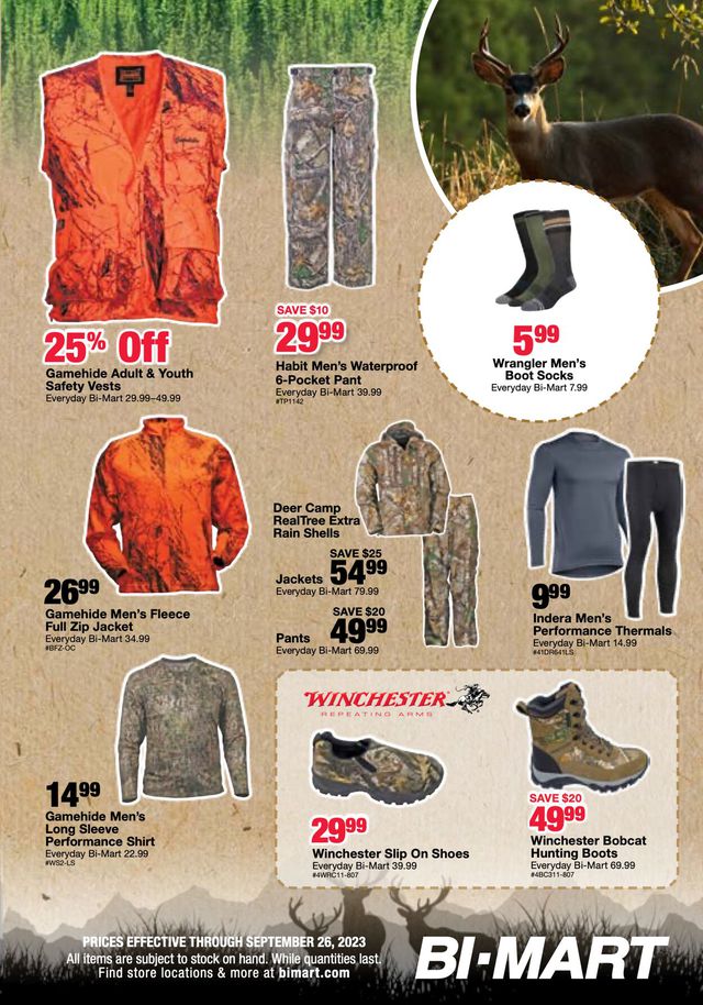Catalogue Bi-Mart from 09/12/2023