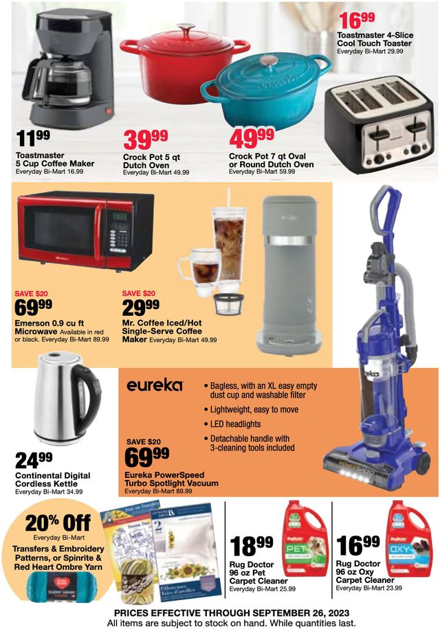 Catalogue Bi-Mart from 09/13/2023