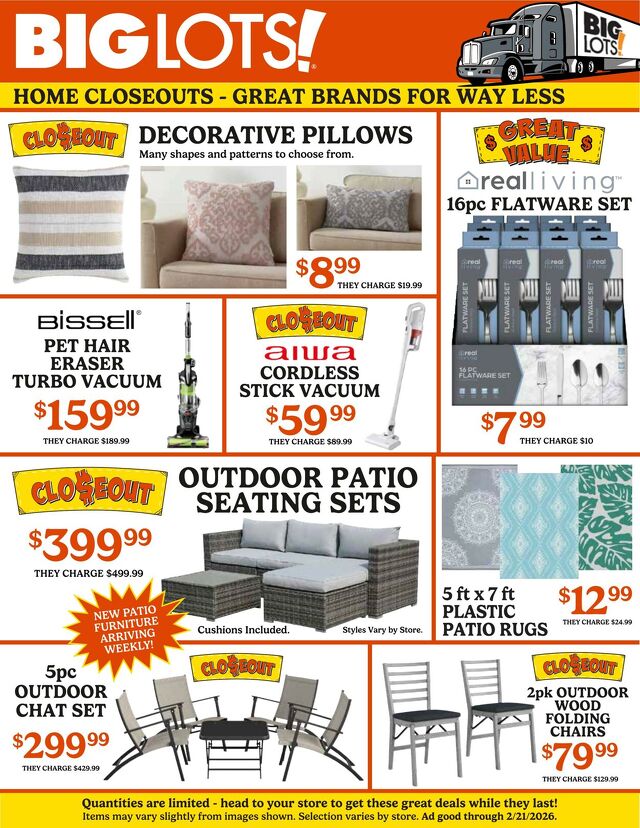 Catalogue Big Lots from 02/16/2026