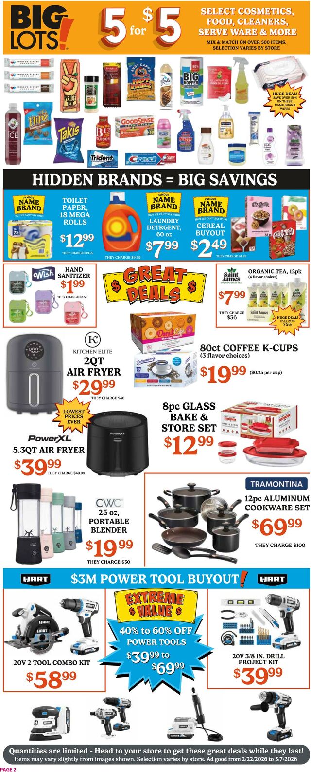 Catalogue Big Lots from 02/23/2026