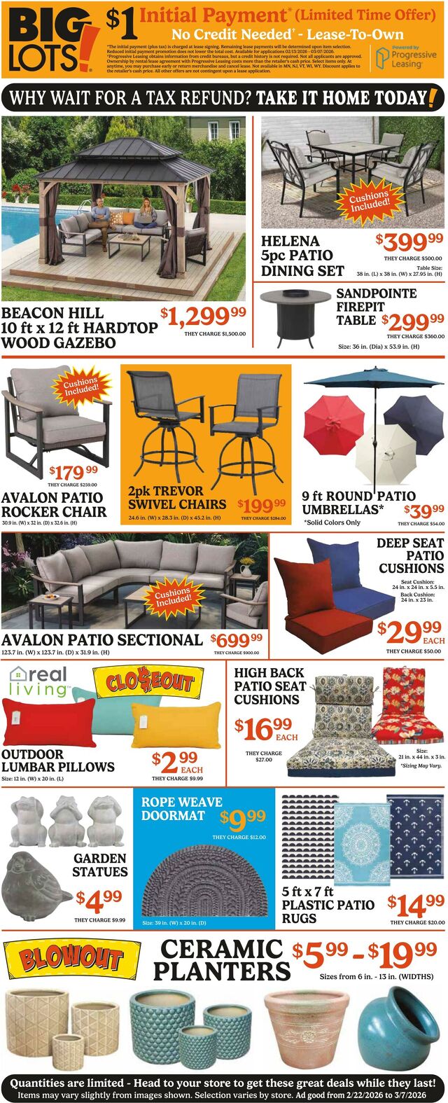 Catalogue Big Lots from 03/02/2026