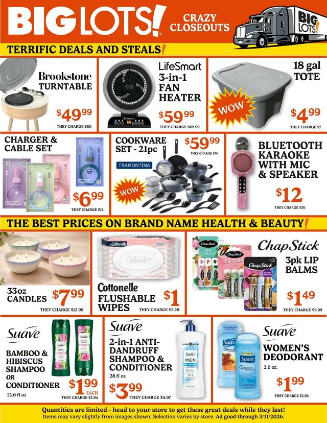 Catalogue Big Lots from 03/09/2026
