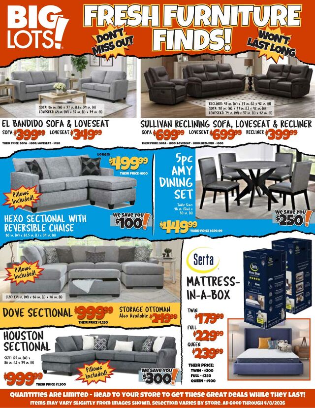 Catalogue Big Lots from 03/30/2026