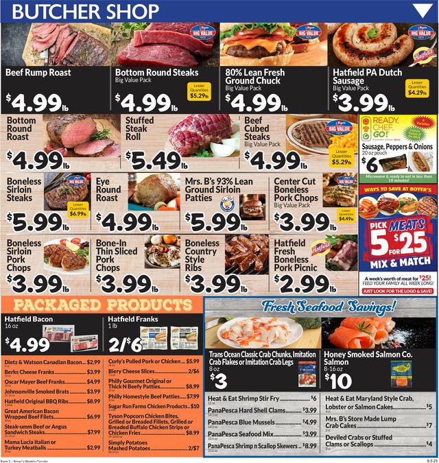 Catalogue Boyer's Food Markets from 09/03/2023