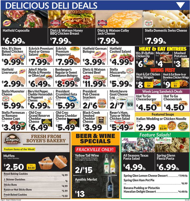 Catalogue Boyer's Food Markets from 09/03/2023
