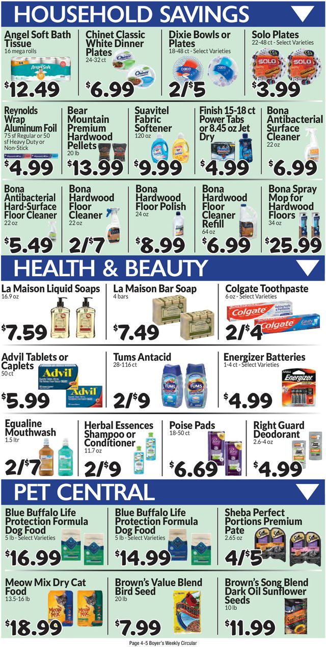 Catalogue Boyer's Food Markets from 09/03/2023