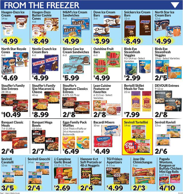 Catalogue Boyer's Food Markets from 09/03/2023