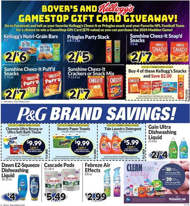 Catalogue Boyer's Food Markets from 10/08/2023