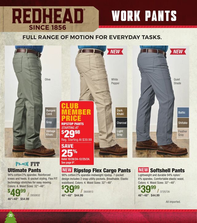 Catalogue Cabela's from 11/28/2024