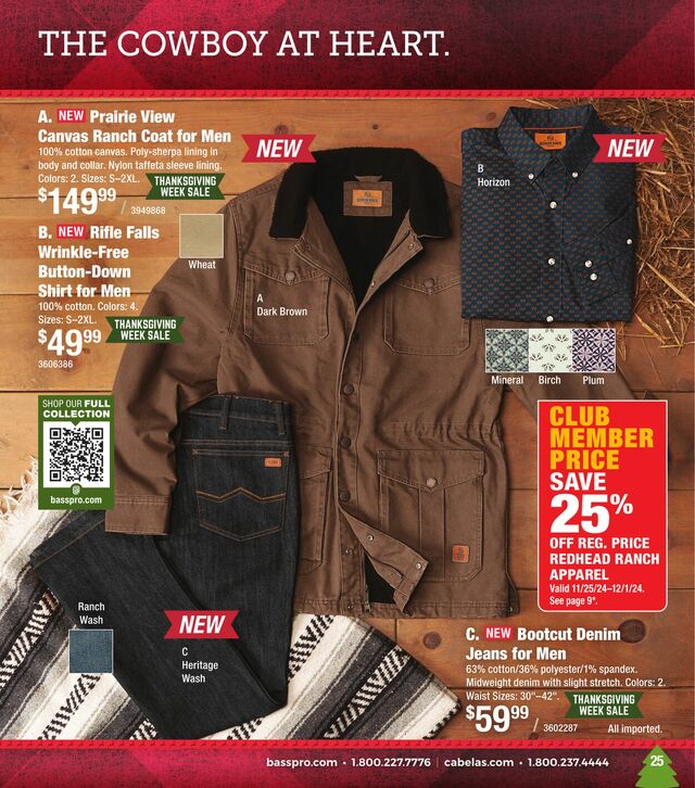 Catalogue Cabela's from 11/28/2024