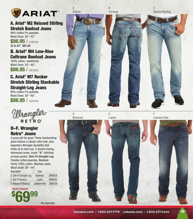 Catalogue Cabela's from 11/28/2024