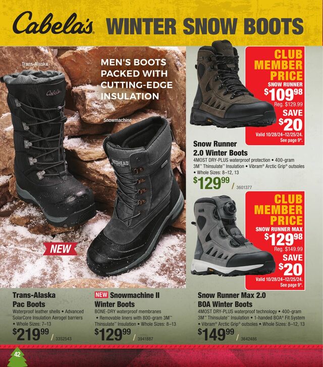 Catalogue Cabela's from 11/28/2024