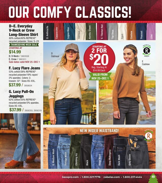 Catalogue Cabela's from 11/28/2024