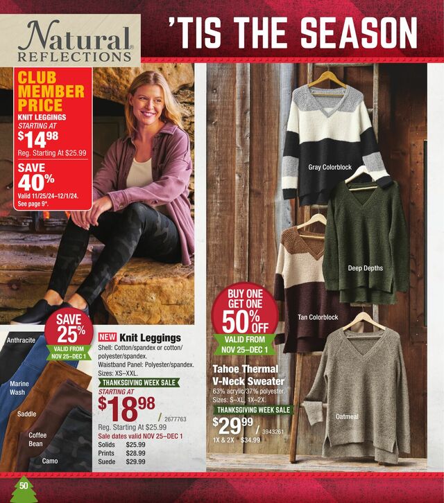 Catalogue Cabela's from 11/28/2024