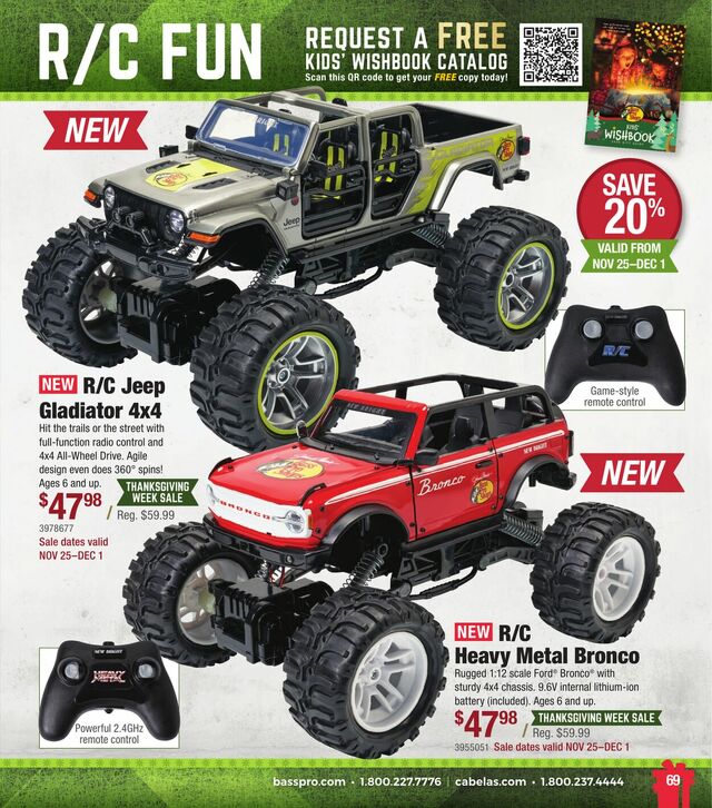 Catalogue Cabela's from 11/28/2024