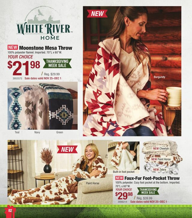 Catalogue Cabela's from 11/28/2024