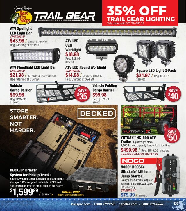 Catalogue Cabela's from 11/28/2024