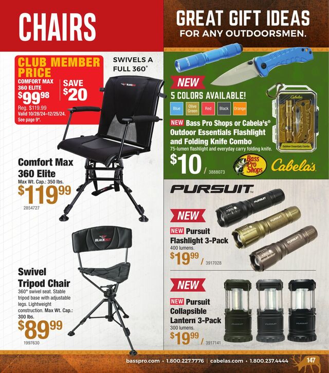 Catalogue Cabela's from 11/28/2024