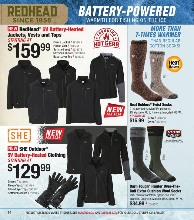 Catalogue Cabela's from 12/14/2024