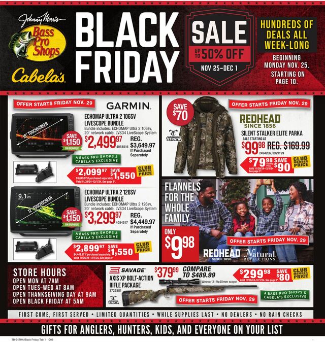 Catalogue Cabela's from 11/25/2024