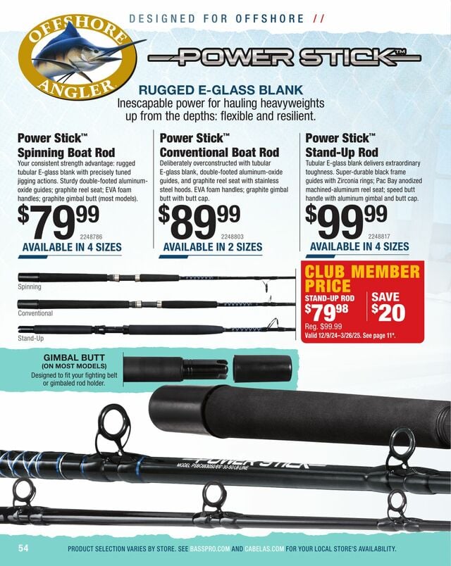 Catalogue Cabela's from 12/25/2024