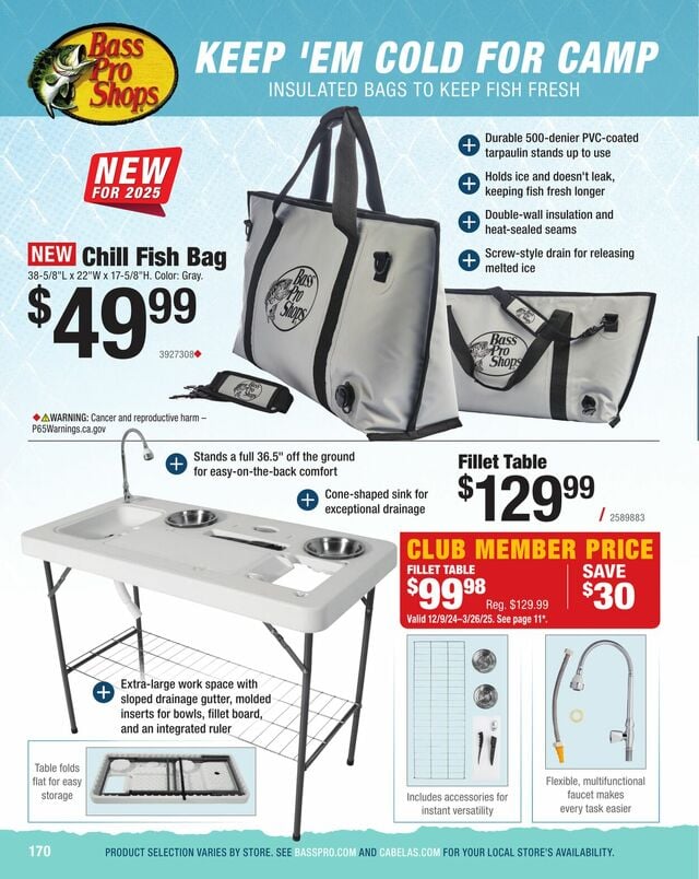 Catalogue Cabela's from 12/25/2024