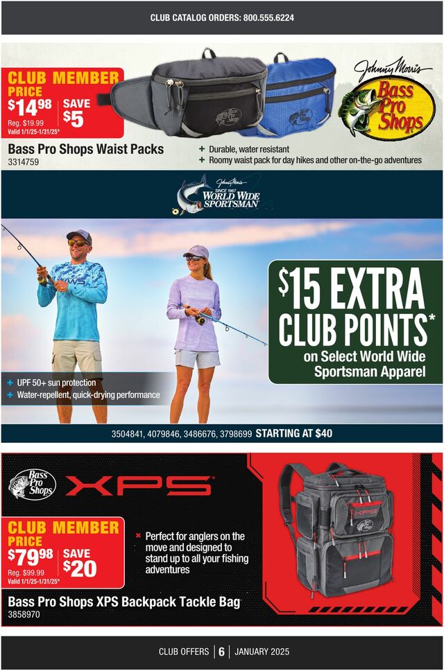 Catalogue Cabela's from 01/01/2025