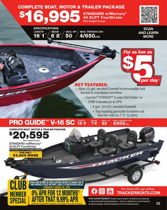 Catalogue Cabela's from 01/31/2025