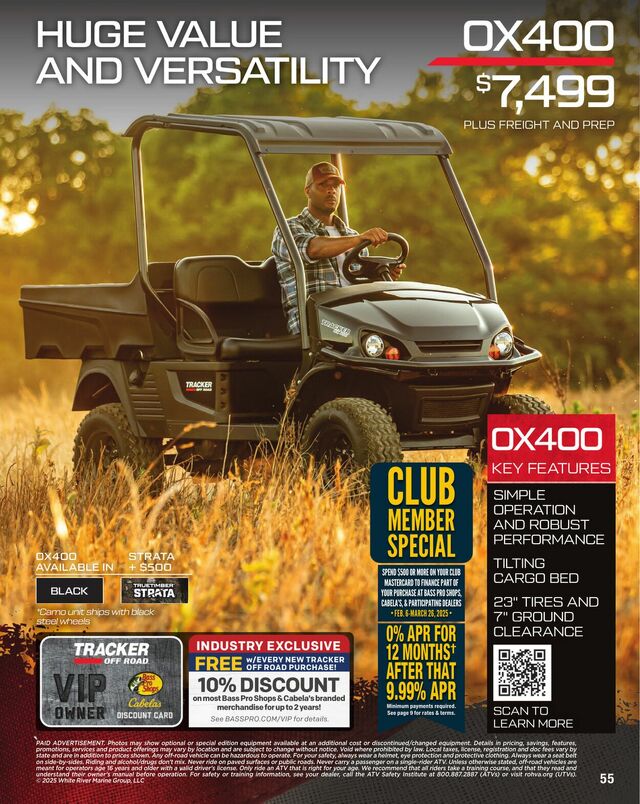 Catalogue Cabela's from 01/31/2025