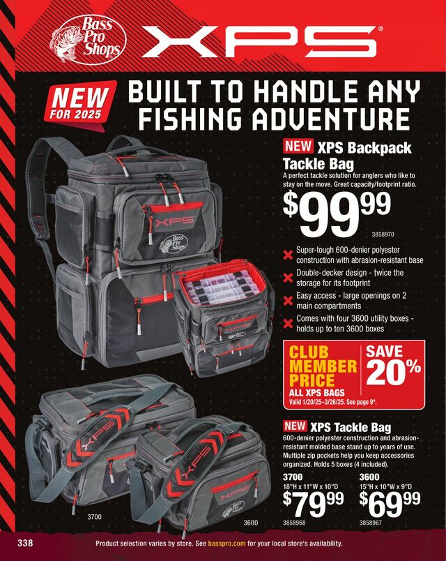 Catalogue Cabela's from 01/31/2025