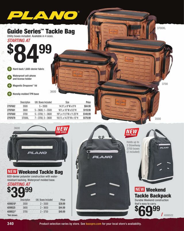 Catalogue Cabela's from 01/31/2025