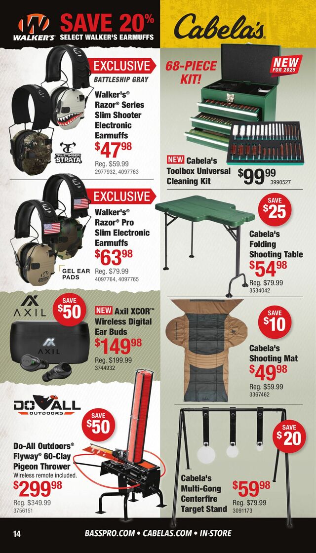 Catalogue Cabela's from 02/14/2025