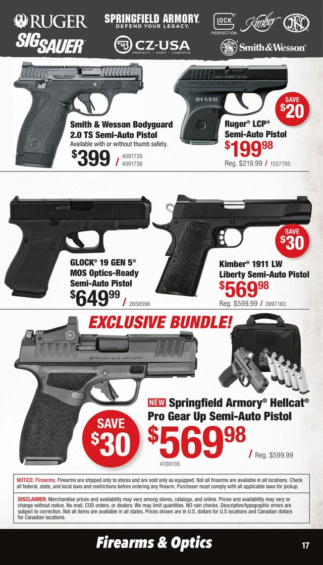 Catalogue Cabela's from 02/14/2025