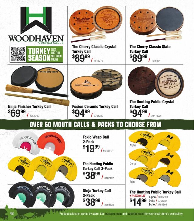 Catalogue Cabela's from 02/19/2025