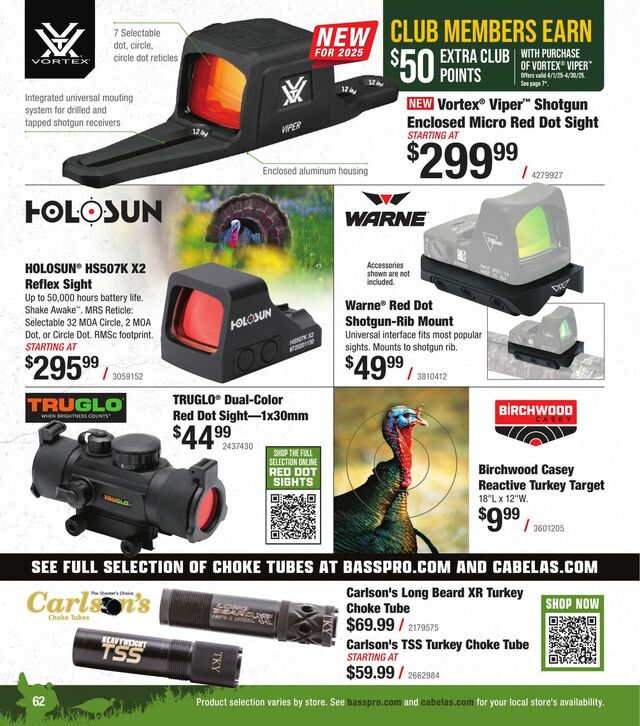 Catalogue Cabela's from 02/19/2025