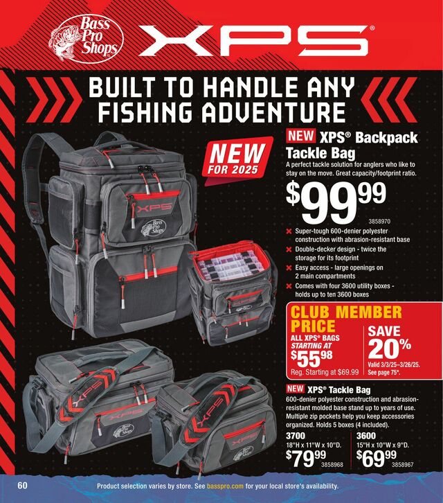 Catalogue Cabela's from 03/19/2025