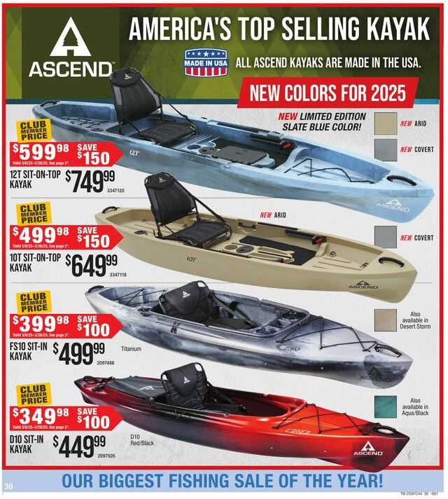 Catalogue Cabela's from 03/06/2025