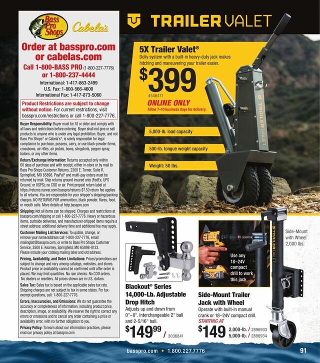 Catalogue Cabela's from 03/26/2025