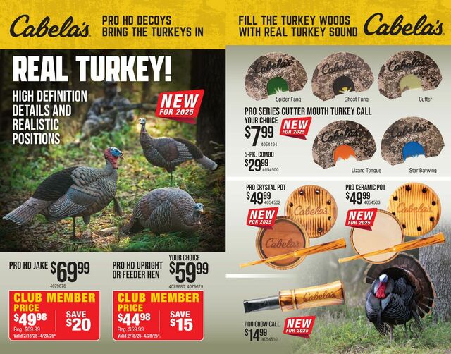 Catalogue Cabela's from 03/27/2025