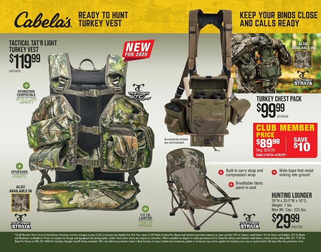 Catalogue Cabela's from 03/27/2025