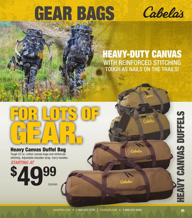 Catalogue Cabela's from 05/13/2025