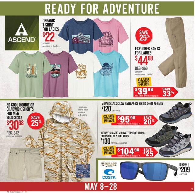 Catalogue Cabela's from 05/08/2025
